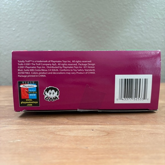 Playmates Totally Troll MERRY GIGGLES Clown, Vintage 2001 Doll Series 2, NIB - Picture 2 of 7